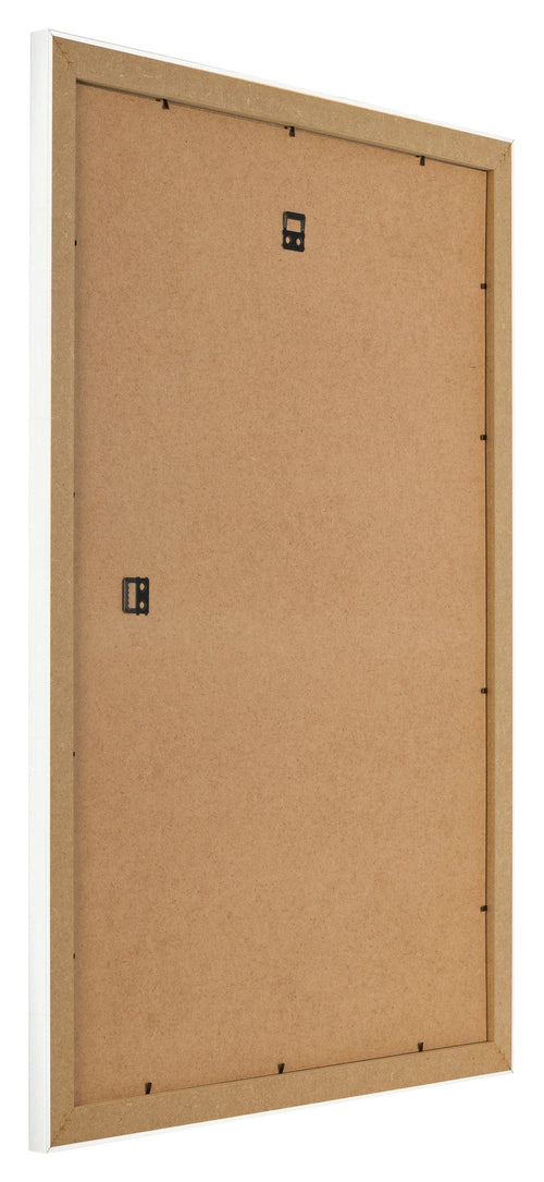 Photo Frame 21x30cm White Vintage MDF Pisa Back Oblique | Yourdecoration.co.uk