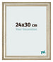 Photo Frame 24x30cm Metallic Gloss MDF Lazio Front Size | Yourdecoration.co.uk