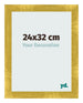 Photo Frame 24x32cm Gold Vintage MDF Pisa Front Size | Yourdecoration.co.uk