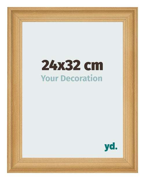 Photo Frame 24x32cm Pine Woodgrain MDF Lazio Front Size | Yourdecoration.co.uk