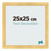 Photo Frame 25x25cm Gold Vintage MDF Pisa Front Size | Yourdecoration.co.uk