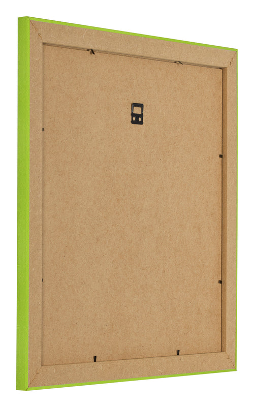 Photo Frame 25x25cm Green MDF Pisa Back Oblique | Yourdecoration.co.uk