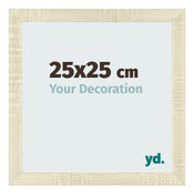 Photo Frame 25x25cm Sonoma Oak MDF Pisa Front Size | Yourdecoration.co.uk