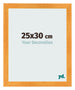 Photo Frame 25x30cm Orange MDF Pisa Front Size | Yourdecoration.co.uk