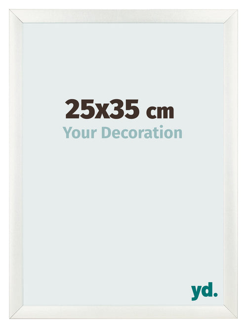 Photo Frame 25x35cm White Vintage MDF Pisa Front Size | Yourdecoration.co.uk