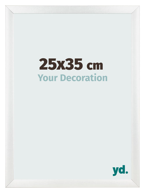 Photo Frame 25x35cm White Vintage MDF Pisa Front Size | Yourdecoration.co.uk