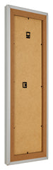 Photo Frame 25x75cm Silver Matte MDF Lazio Back Oblique | Yourdecoration.co.uk