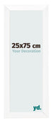 Photo Frame 25x75cm White Vintage MDF Pisa Front Size | Yourdecoration.co.uk