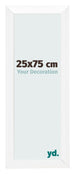Photo Frame 25x75cm White Vintage MDF Pisa Front Size | Yourdecoration.co.uk