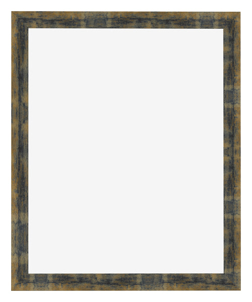Photo Frame 28x35cm Blue Gold Melange MDF Pisa Front | Yourdecoration.co.uk