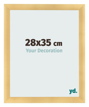 Photo Frame 28x35cm Gold Vintage MDF Pisa Front Size | Yourdecoration.co.uk