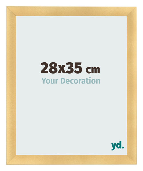 Photo Frame 28x35cm Gold Vintage MDF Pisa Front Size | Yourdecoration.co.uk