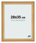 Photo Frame 28x35cm Pine Woodgrain MDF Lazio Front Size | Yourdecoration.co.uk