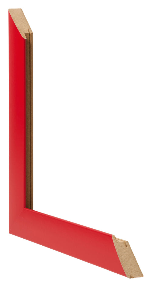 Photo Frame 28x35cm Red MDF Pisa Detail Intersection | Yourdecoration.co.uk