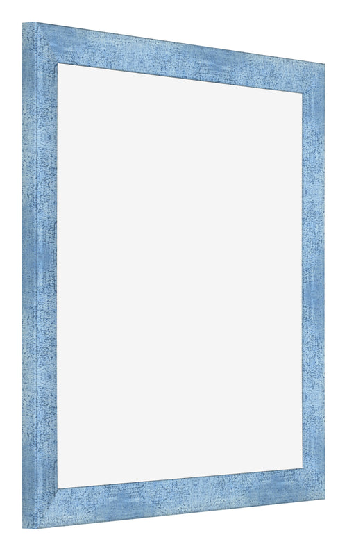 Photo Frame 30x30cm Clear Blue Swept MDF Pisa Front Oblique | Yourdecoration.co.uk