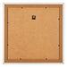 Photo Frame 30x30cm White Swept MDF Lazio Back | Yourdecoration.co.uk