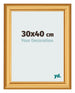 Photo Frame 30x40cm Gold Matte MDF Lazio Front Size | Yourdecoration.co.uk