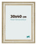 Photo Frame 30x40cm Metallic Gloss MDF Lazio Front Size | Yourdecoration.co.uk