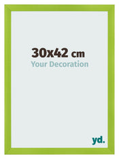 Photo Frame 30x42cm Green MDF Pisa Front Size | Yourdecoration.co.uk