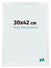 Photo Frame 30x42cm White Vintage MDF Pisa Front Size | Yourdecoration.co.uk