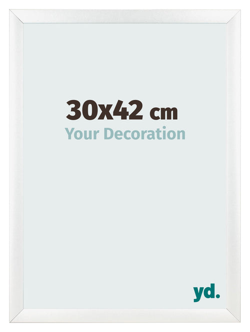 Photo Frame 30x42cm White Vintage MDF Pisa Front Size | Yourdecoration.co.uk