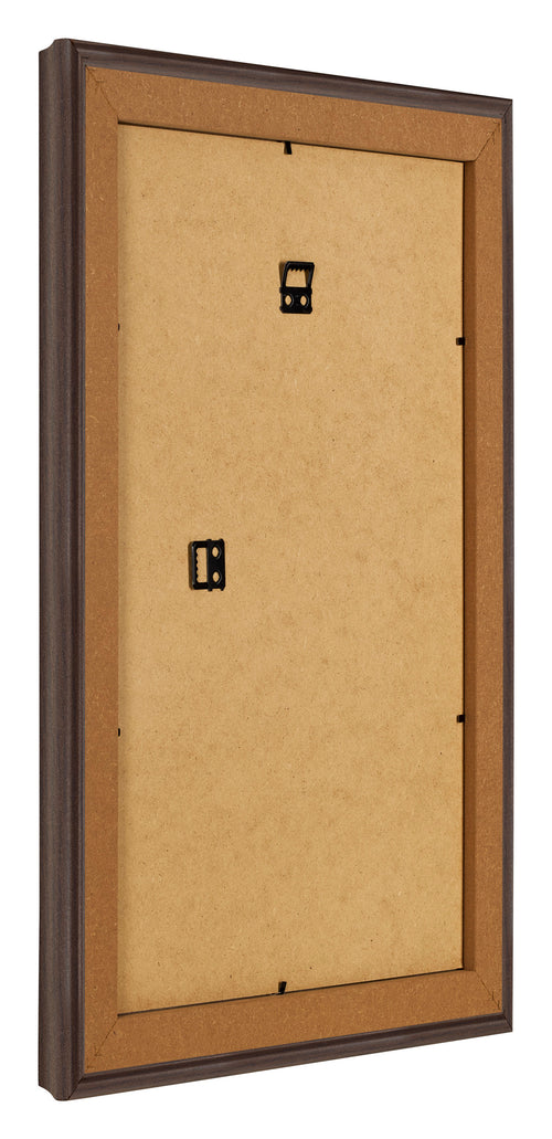 Photo Frame 30x45cm Oak Dark MDF Lazio Back Oblique | Yourdecoration.co.uk