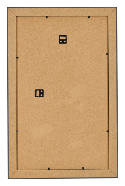 Photo Frame 30x50cm Black Silver Polished MDF Pisa Back | Yourdecoration.co.uk