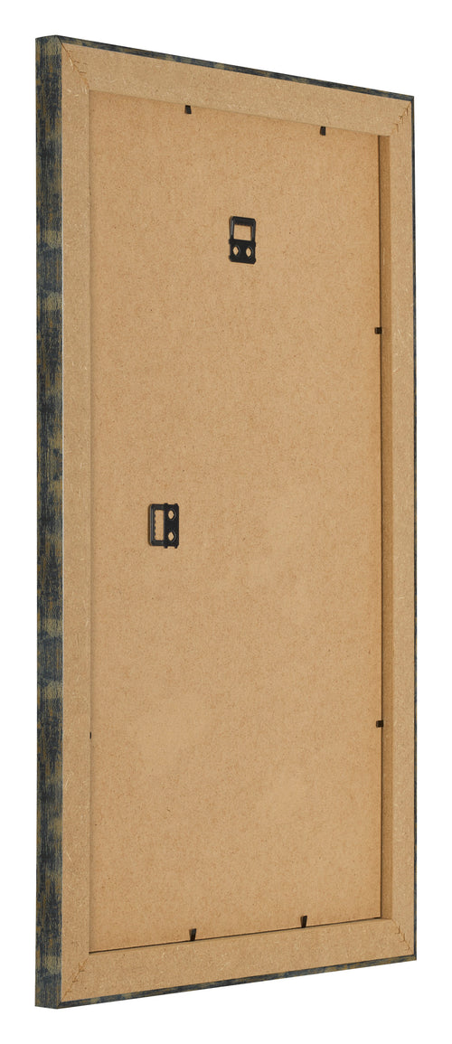 Photo Frame 30x50cm Blue Gold Melange MDF Pisa Back Oblique | Yourdecoration.co.uk