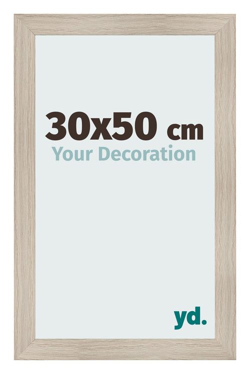 Photo Frame 30x50cm Oak Rustic MDF Pisa Front Size | Yourdecoration.co.uk