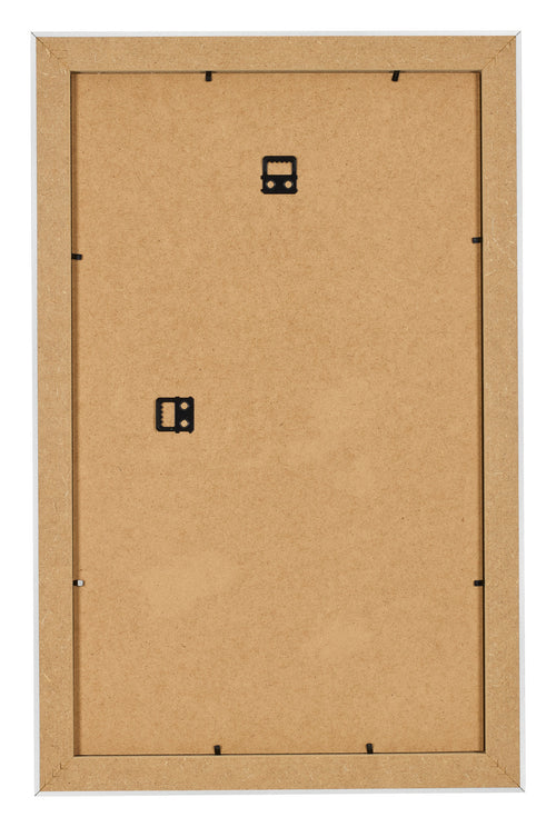 Photo Frame 30x50cm Silver Black Swept MDF Pisa Back | Yourdecoration.co.uk