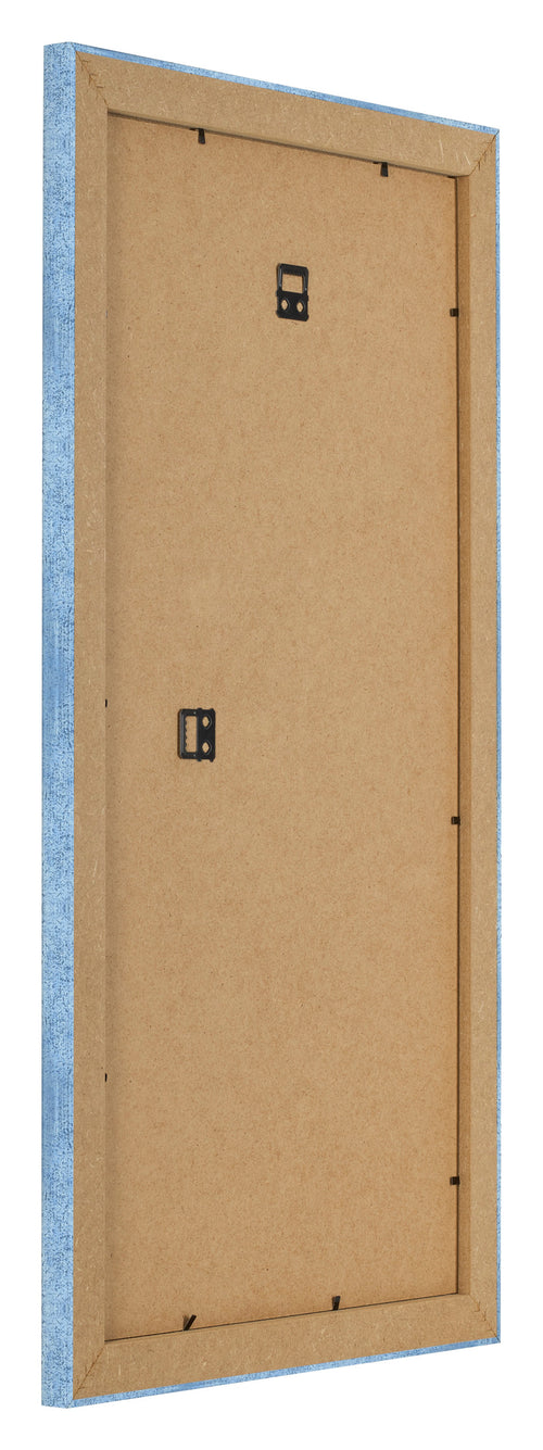 Photo Frame 30x60cm Clear Blue Swept MDF Pisa Back Oblique | Yourdecoration.co.uk
