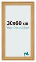 Photo Frame 30x60cm Pine Woodgrain MDF Lazio Front Size | Yourdecoration.co.uk