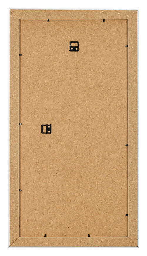 Photo Frame 30x60cm Silver Black Swept MDF Pisa Back | Yourdecoration.co.uk