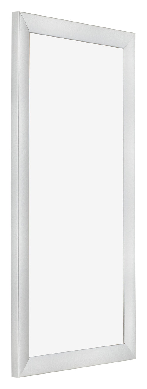 Photo Frame 30x60cm Silver Black Swept MDF Pisa Front Oblique | Yourdecoration.co.uk