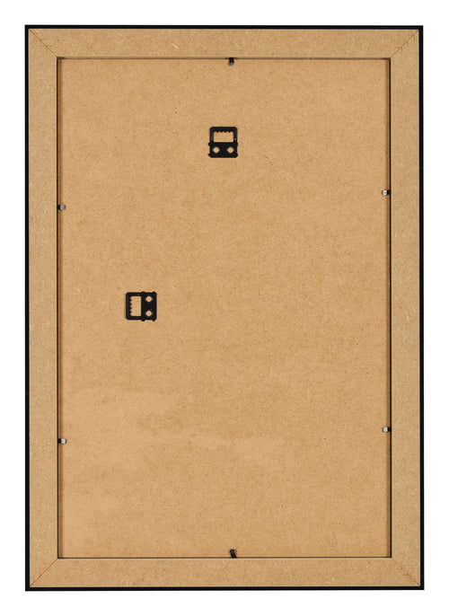 Photo Frame 32x45cm Black Silver Polished MDF Pisa Back | Yourdecoration.co.uk