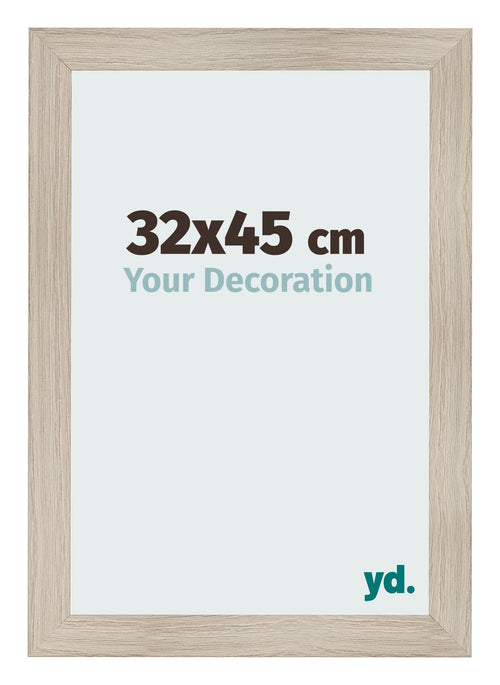 Photo Frame 32x45cm Oak Rustic MDF Pisa Front Size | Yourdecoration.co.uk