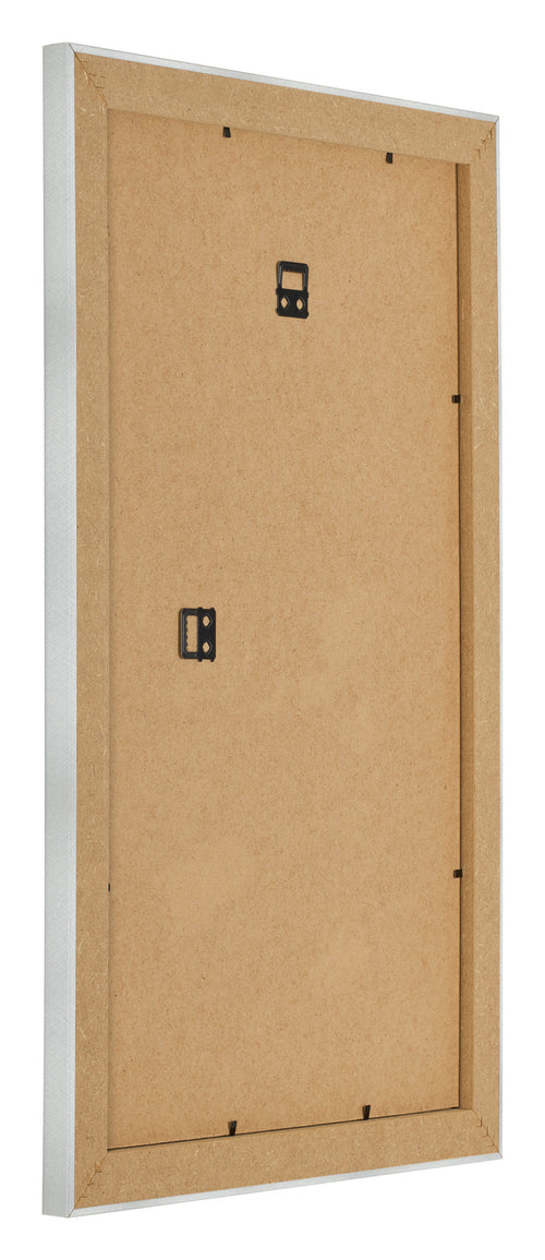 Photo Frame 33x48cm Aluminum Brushed MDF Pisa Back Oblique | Yourdecoration.co.uk