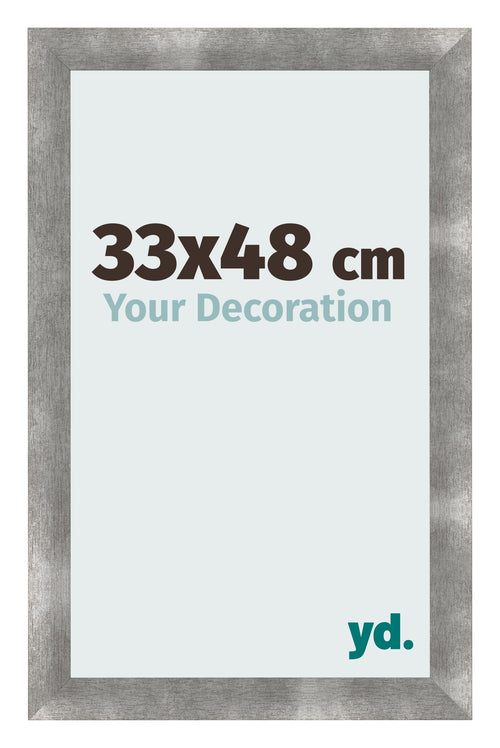 Photo Frame 33x48cm Metal Vintage MDF Pisa Front Size | Yourdecoration.co.uk