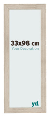 Photo Frame 33x98cm Oak Rustic MDF Pisa Front Size | Yourdecoration.co.uk