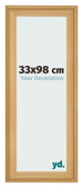 Photo Frame 33x98cm Pine Woodgrain MDF Lazio Front Size | Yourdecoration.co.uk