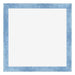 Photo Frame 35x35cm Clear Blue Swept MDF Pisa Front | Yourdecoration.co.uk