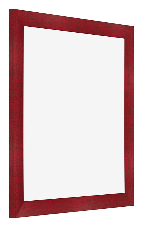 Photo Frame 35x35cm Wine Red Swept MDF Pisa Front Oblique | Yourdecoration.co.uk