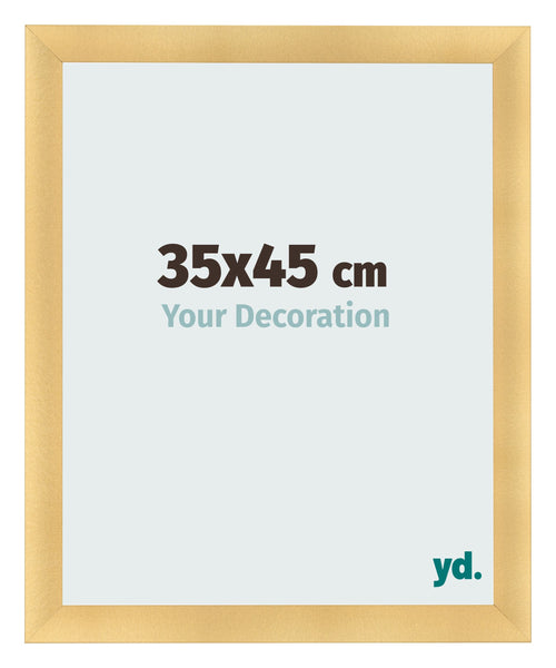 Photo Frame 35x45cm Gold Vintage MDF Pisa Front Size | Yourdecoration.co.uk