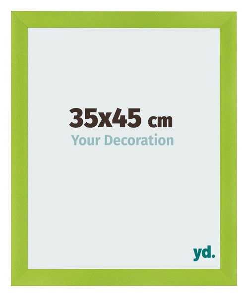 Photo Frame 35x45cm Green MDF Pisa Front Size | Yourdecoration.co.uk