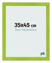 Photo Frame 35x45cm Green MDF Pisa Front Size | Yourdecoration.co.uk