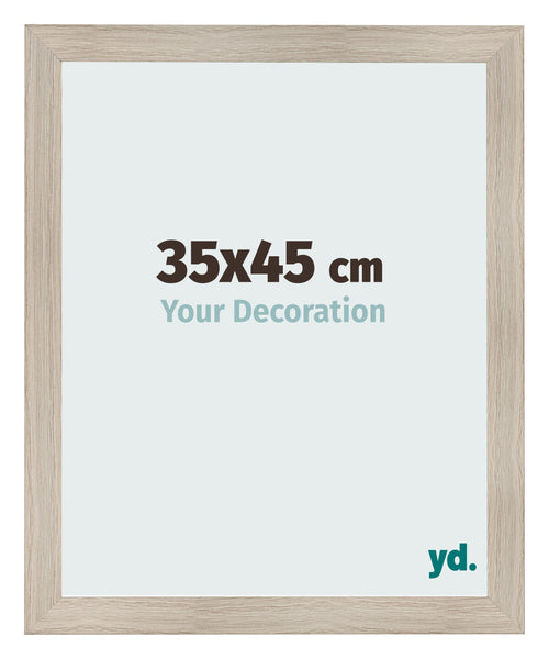 Photo Frame 35x45cm Oak Rustic MDF Pisa Front Size | Yourdecoration.co.uk