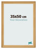 Photo Frame 35x50cm Pine Woodgrain MDF Lazio Front Size | Yourdecoration.co.uk