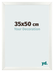 Photo Frame 35x50cm White Vintage MDF Pisa Front Size | Yourdecoration.co.uk