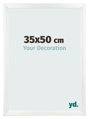 Photo Frame 35x50cm White Vintage MDF Pisa Front Size | Yourdecoration.co.uk