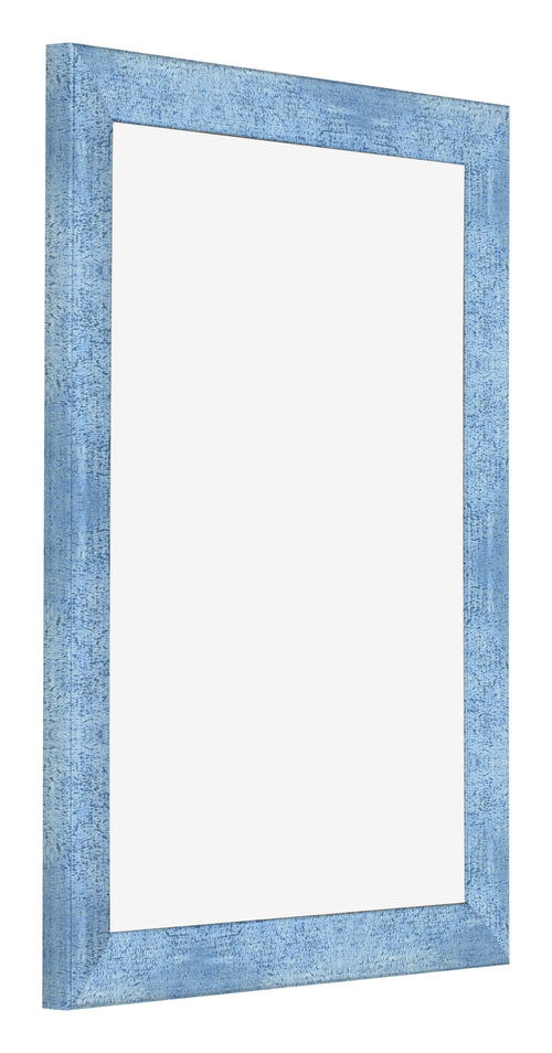 Photo Frame 36x48cm Clear Blue Swept MDF Pisa Front Oblique | Yourdecoration.co.uk